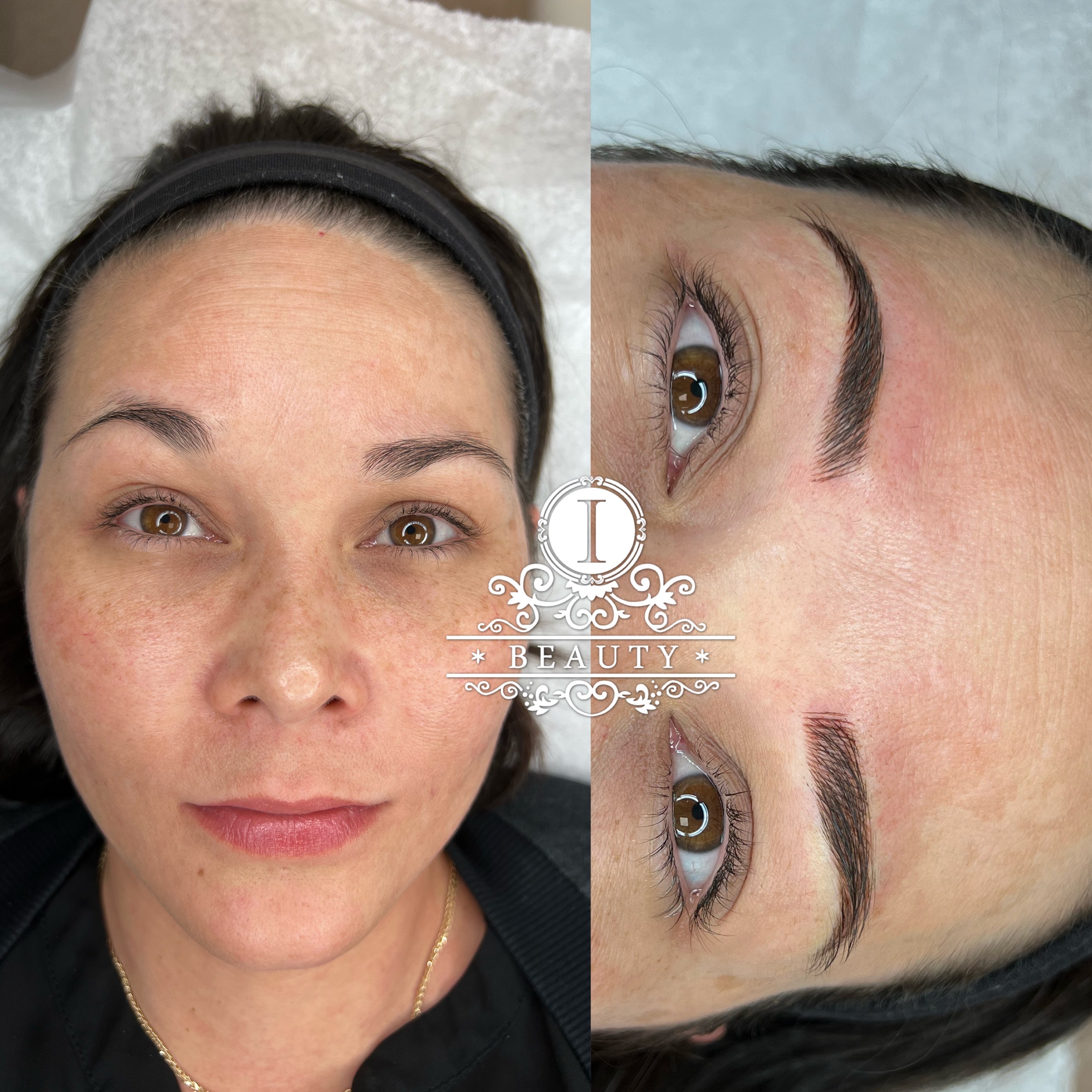 Semi-Permanent Makeup brow removal and correction at iBeauty Makeover in Boca Raton, FL